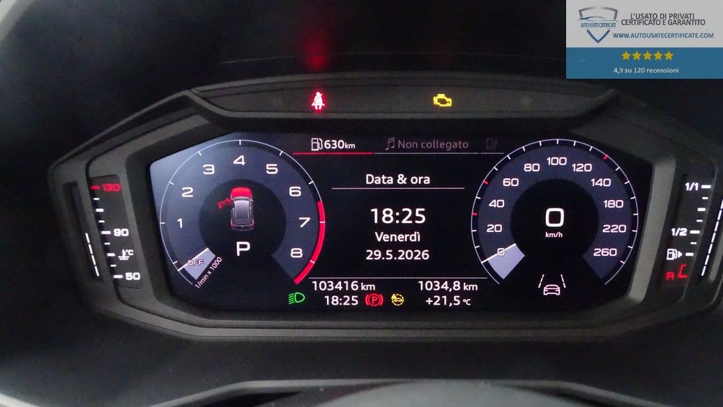 Audi A1 SPB 30 TFSI S Tronic Admired Advanced